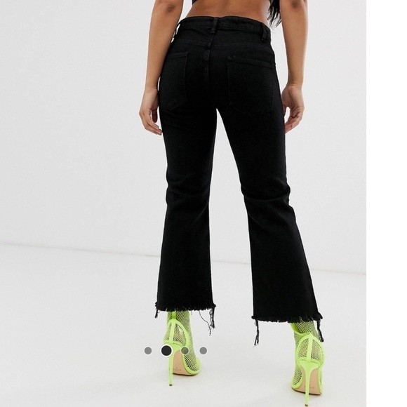 ASOS Petite Egerton rigid cropped flare jeans - Picture 2 of 4